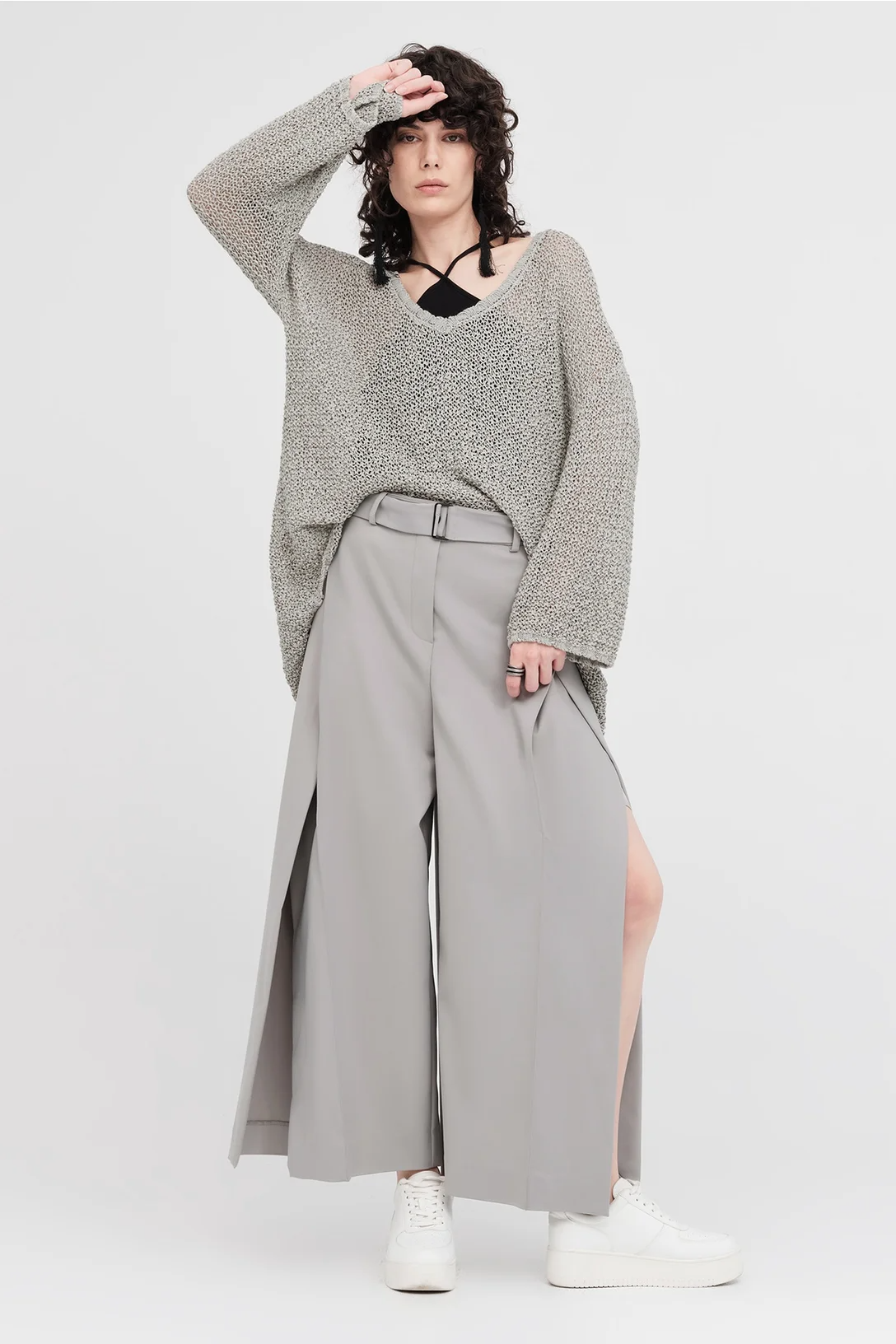 Taylor Textured Screen Sweater - Wind