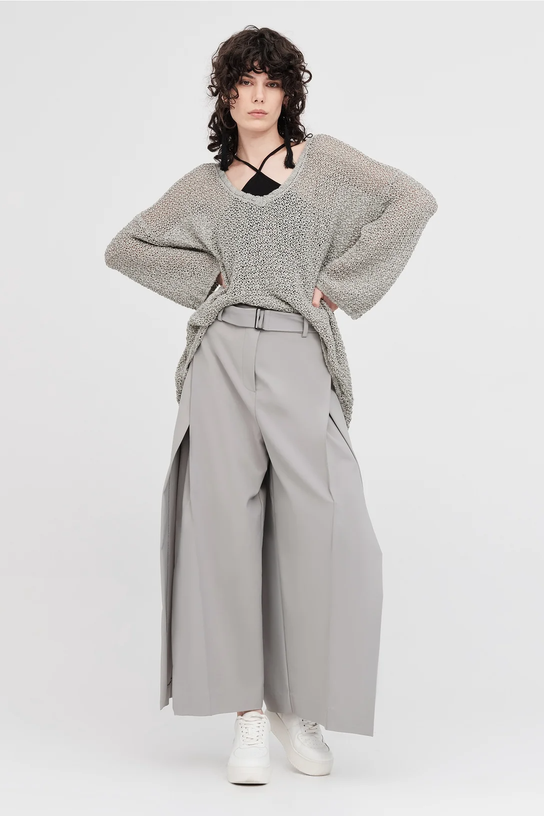 Taylor Textured Screen Sweater - Wind