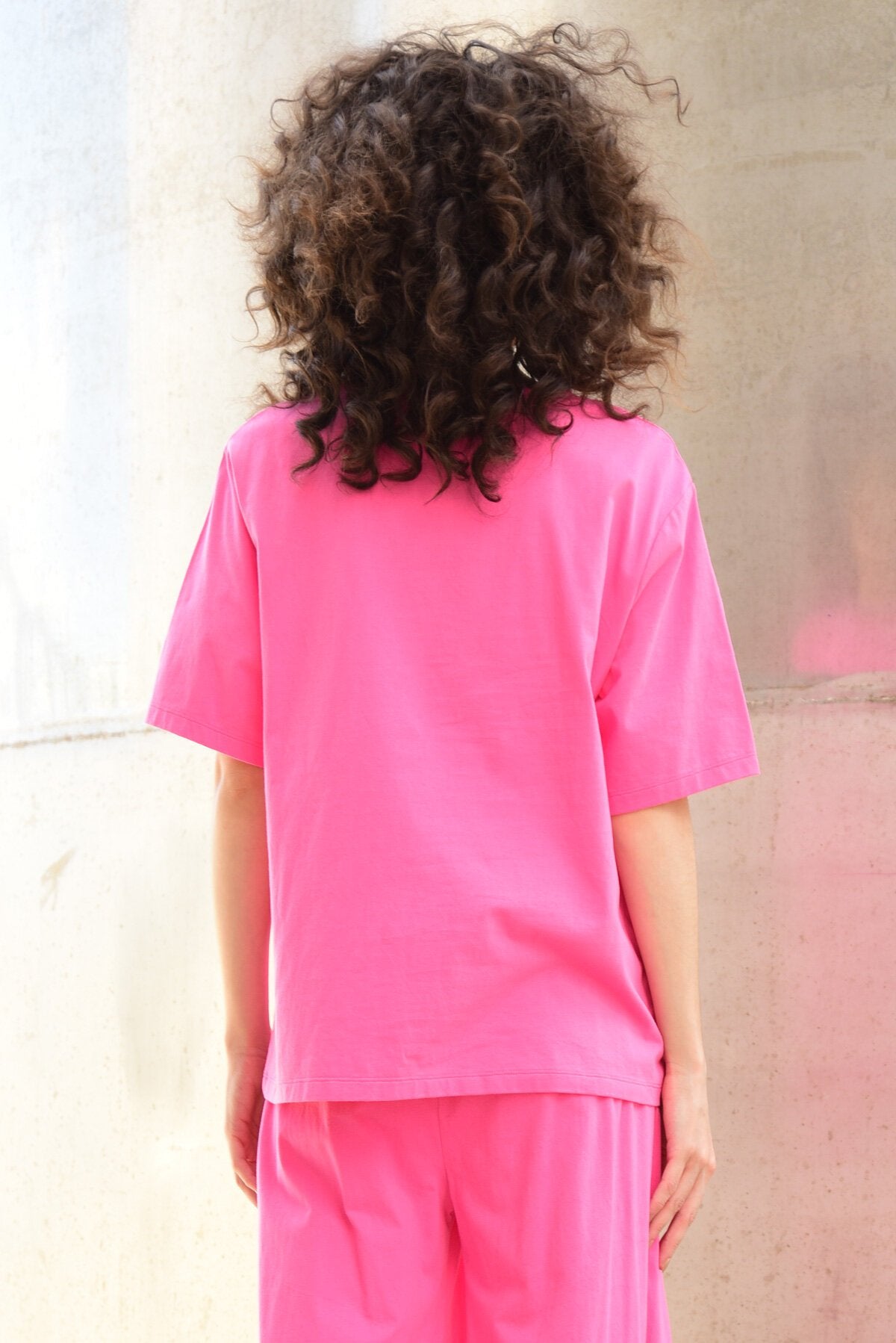 Curate Girl With A Pearl Top - Pink