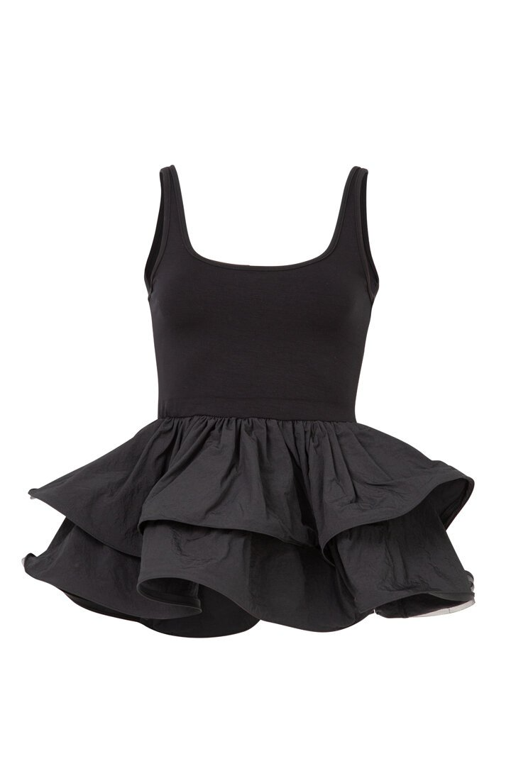 Coop Tutu Cool To Care Top - Black