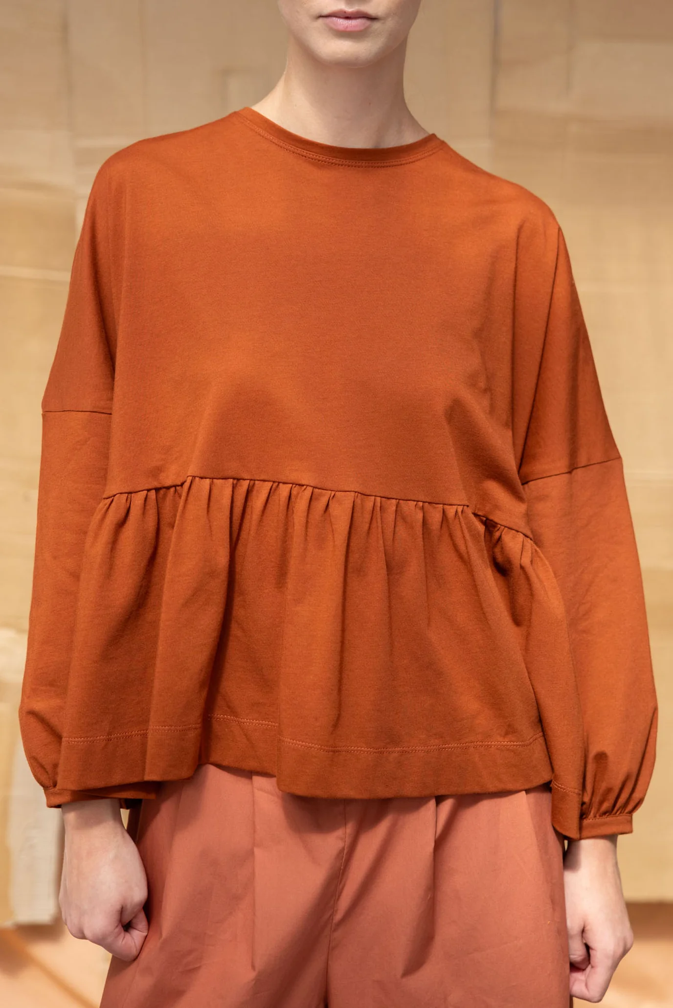 ReCreate Step Up Top - Chestnut
