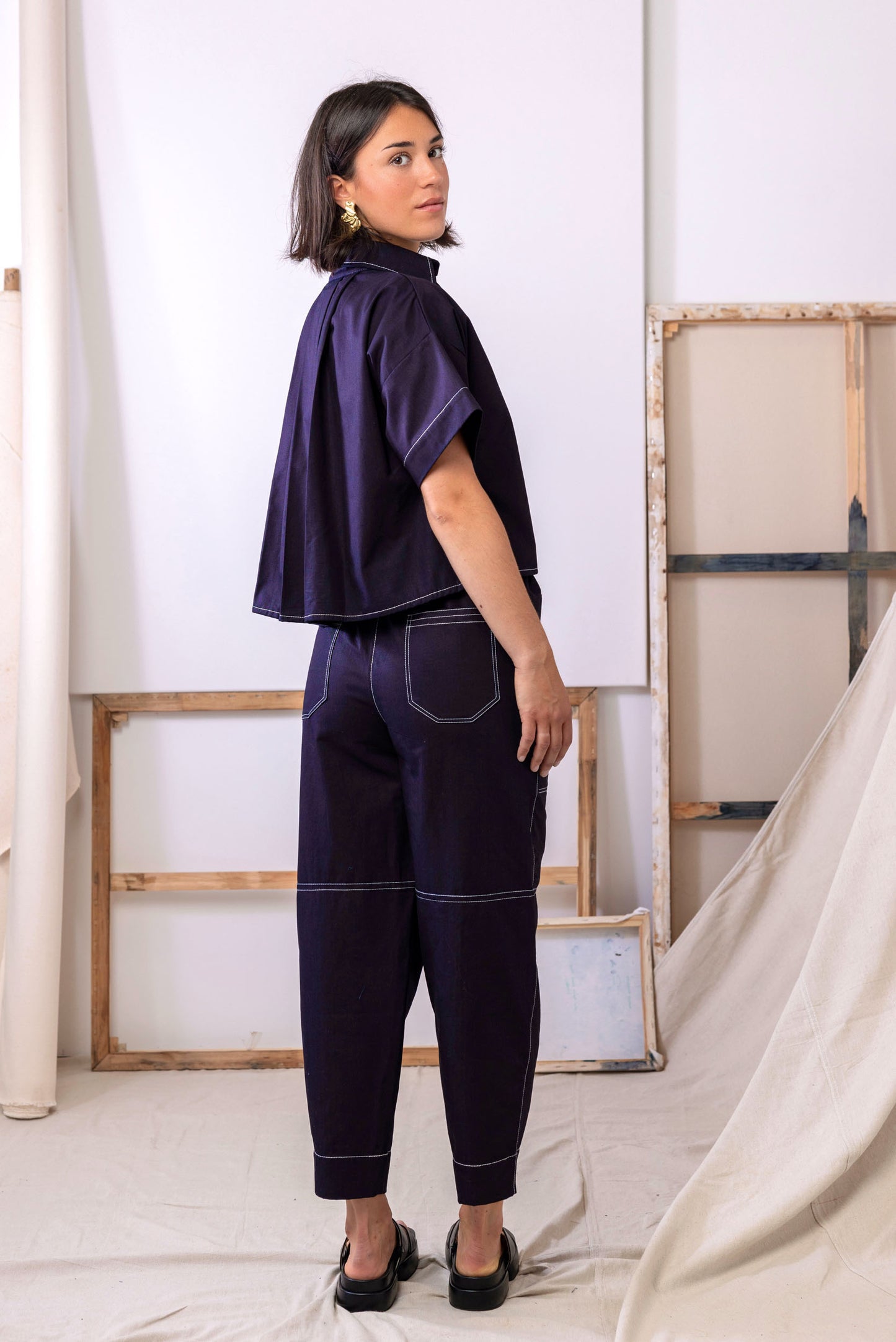 ReCreate South Bank Shirt - Indigo