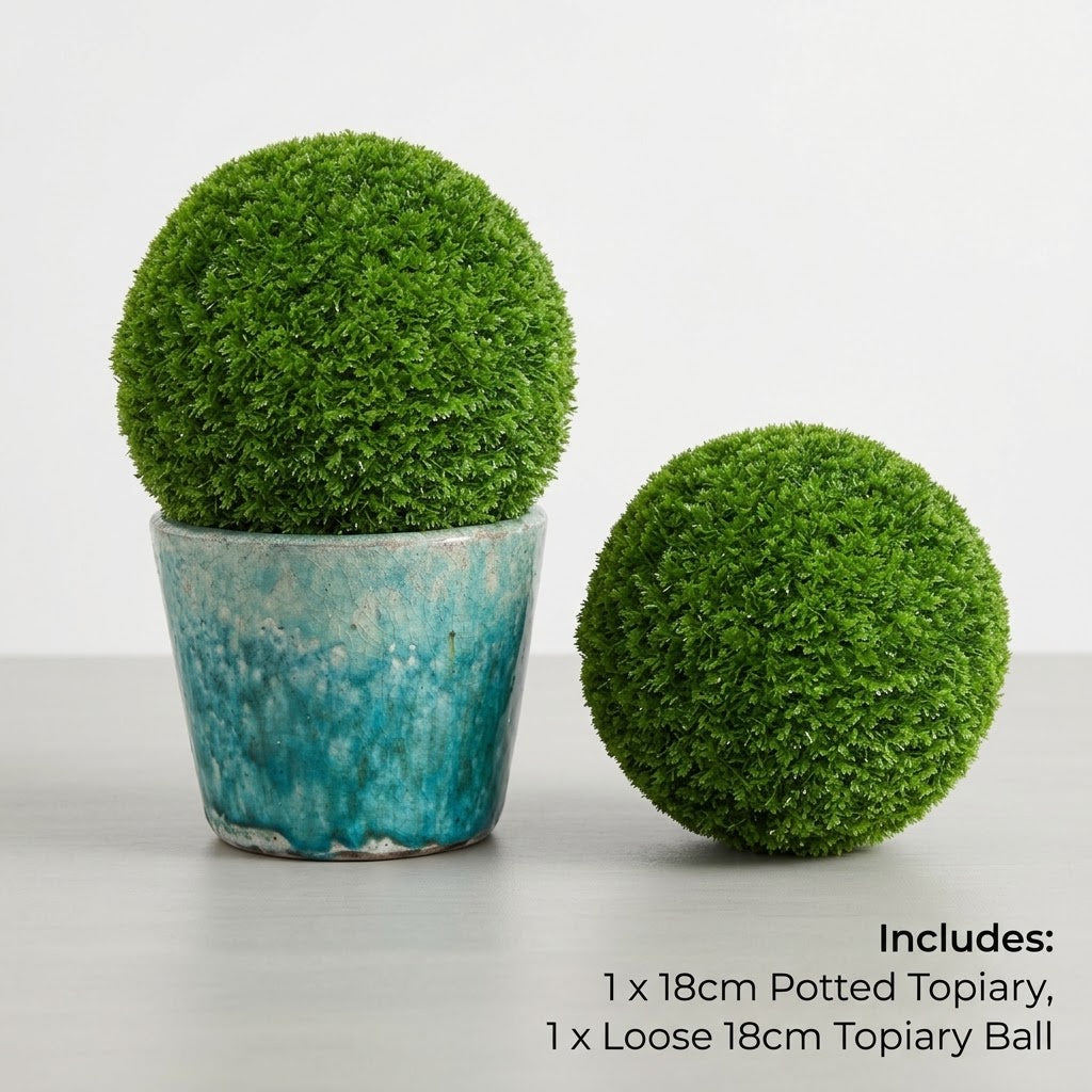 Flower Systems Conifer Ball 18cm