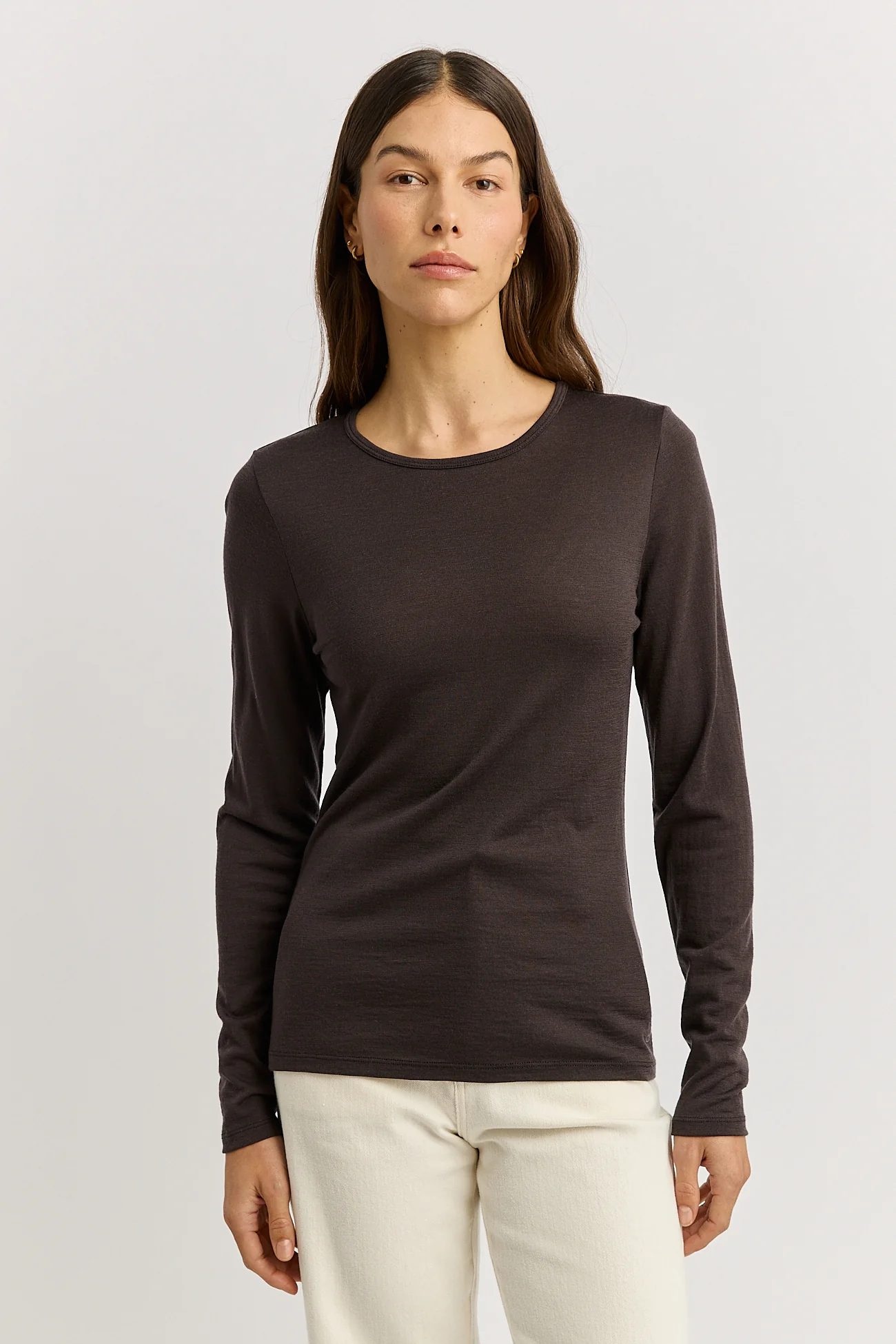 Toorallie Crew Merino Tee - Date