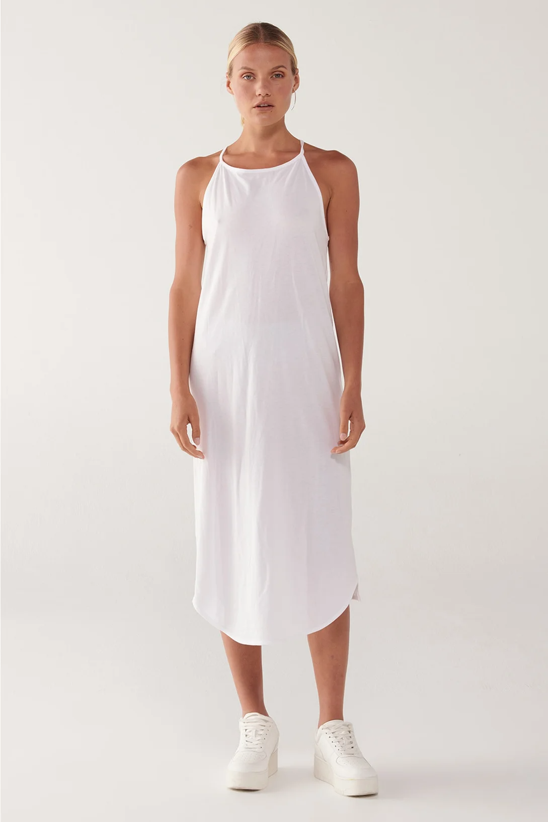 Taylor Extension Dress - White