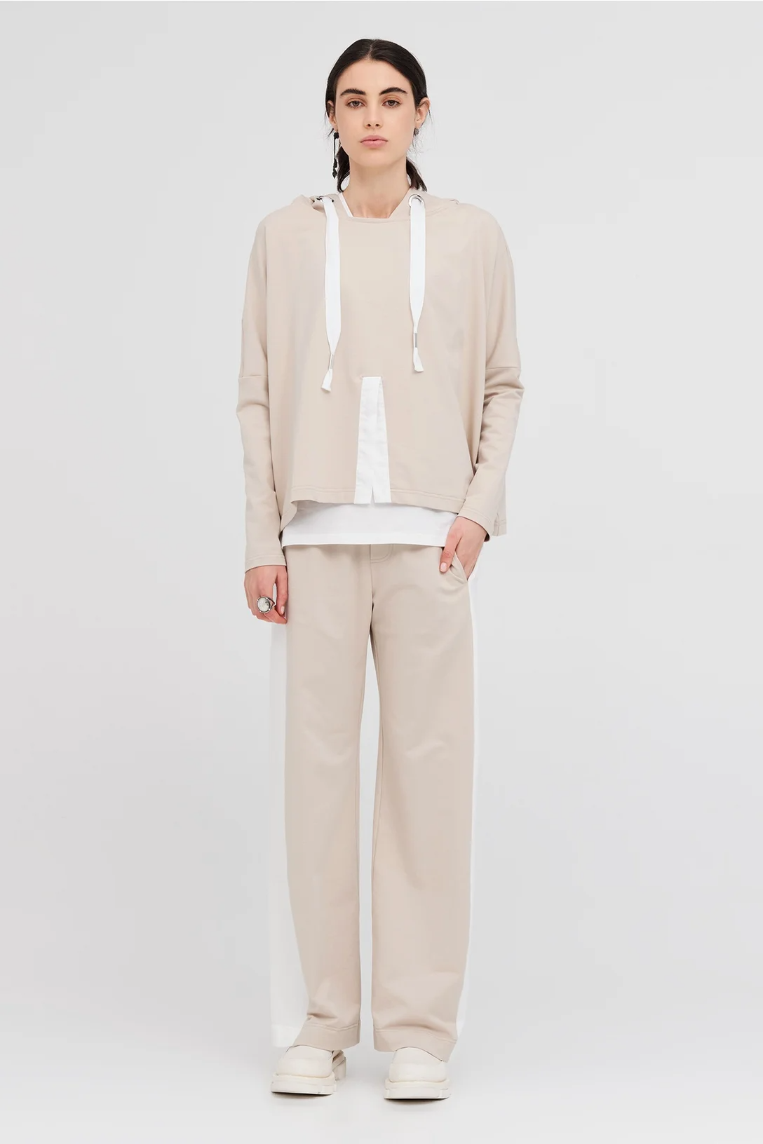 Taylor Calibration Hoodie - Sand/Ivory