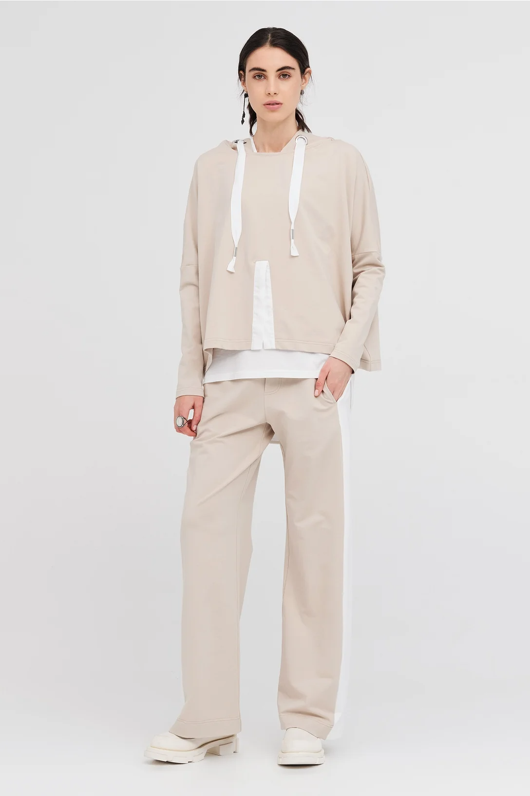 Taylor Calibration Hoodie - Sand/Ivory