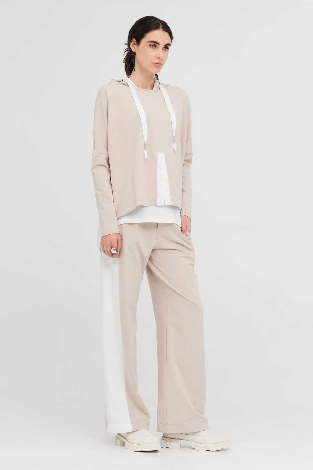 Taylor Calibration Hoodie - Sand/Ivory