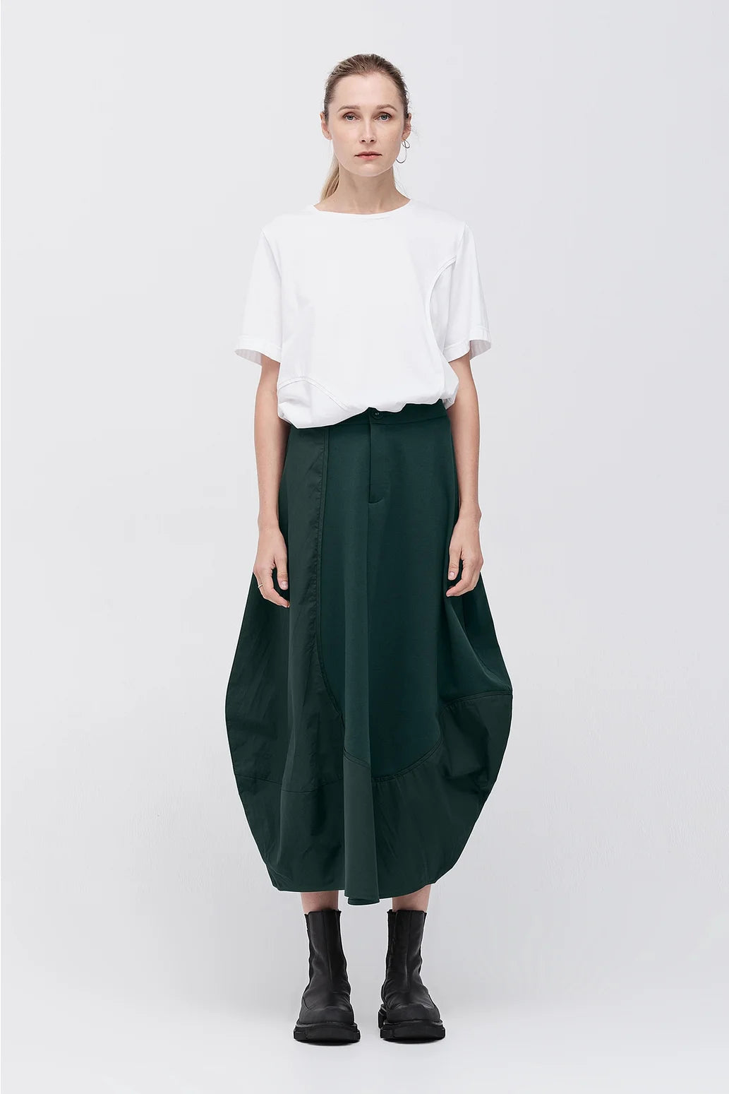 Taylor Wave Skirt - Foliage