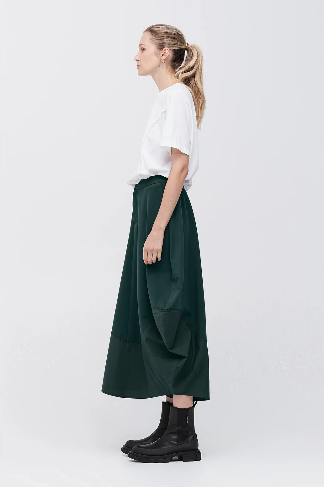 Taylor Wave Skirt - Foliage