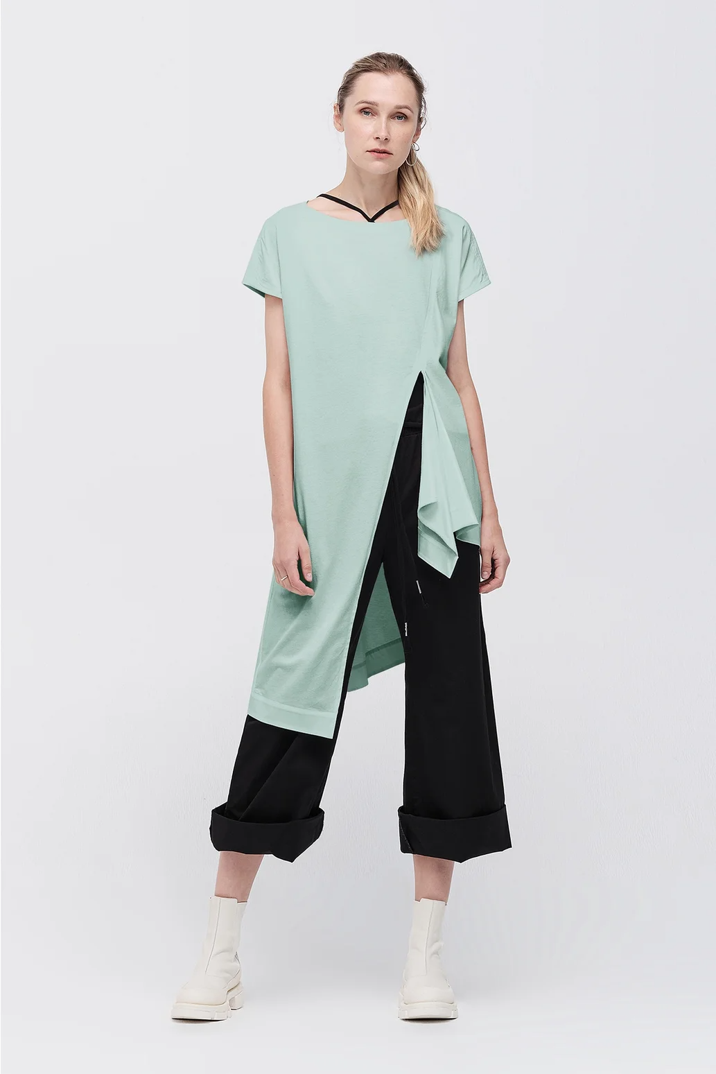 Taylor Rupture Tunic - Mist