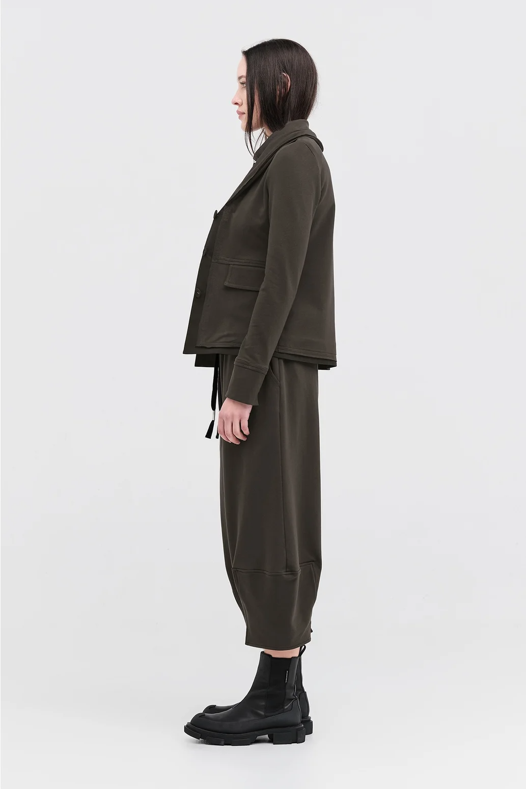 Taylor Turned Jacket - Tarmac