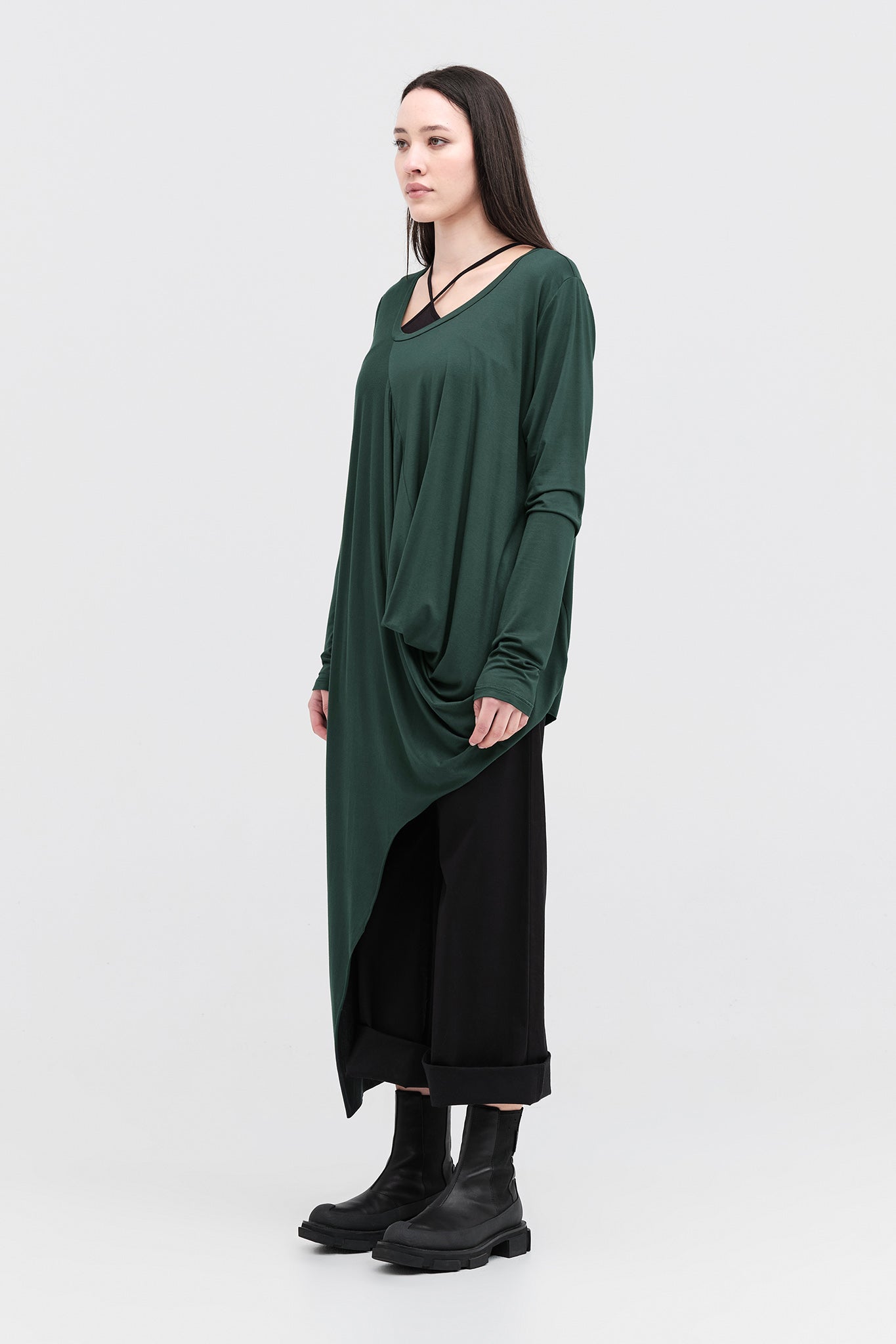 Taylor Rotate Tunic - Greenstone