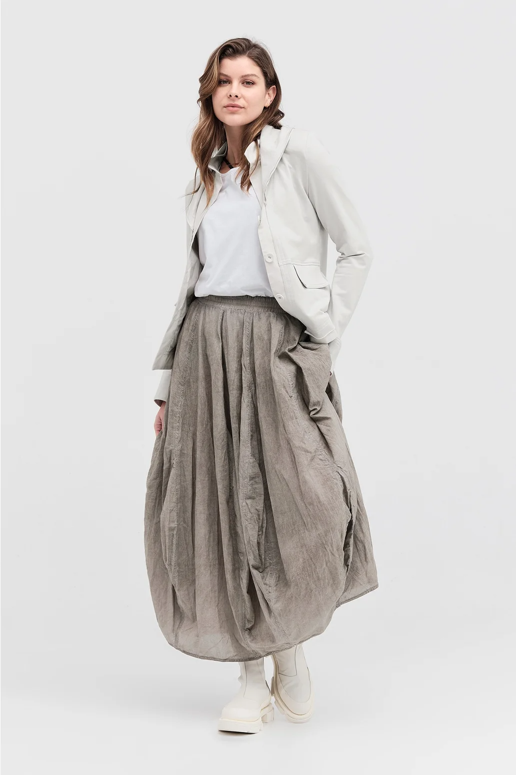 Taylor Diffused Scope Skirt - Brindle