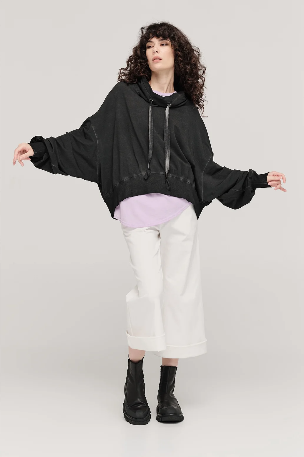 Taylor Boulder Sweat - Blackened Grey