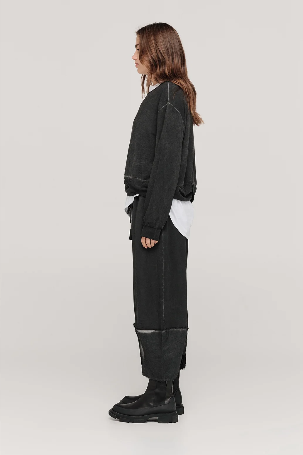 Taylor Raw Proceed Pant - Blackened Grey