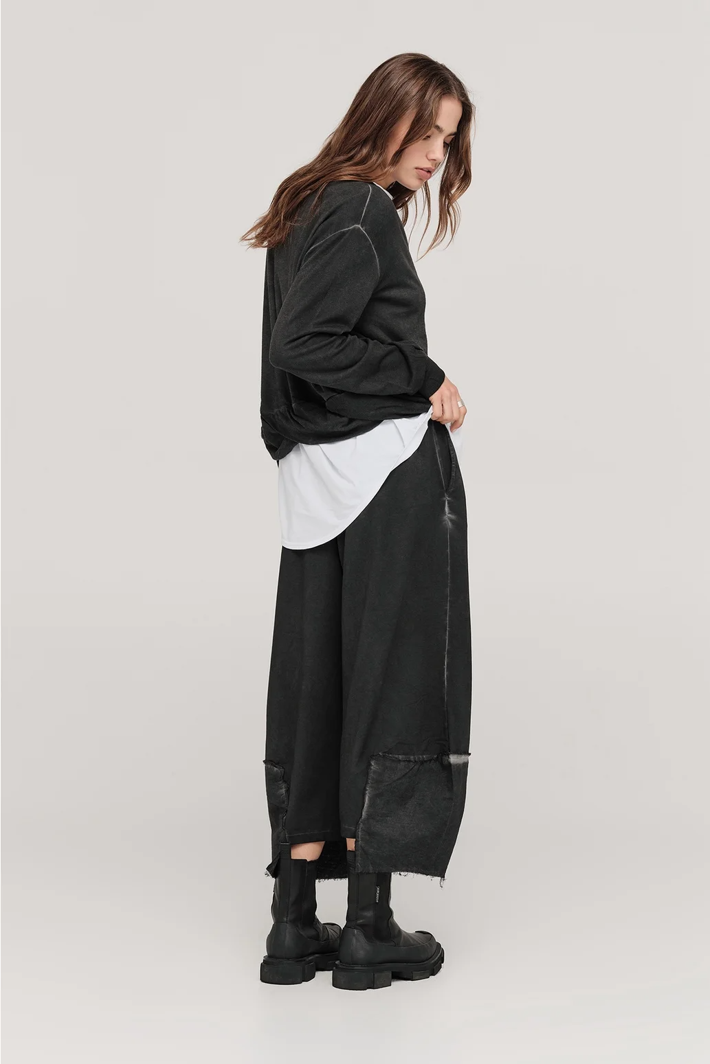 Taylor Raw Proceed Pant - Blackened Grey