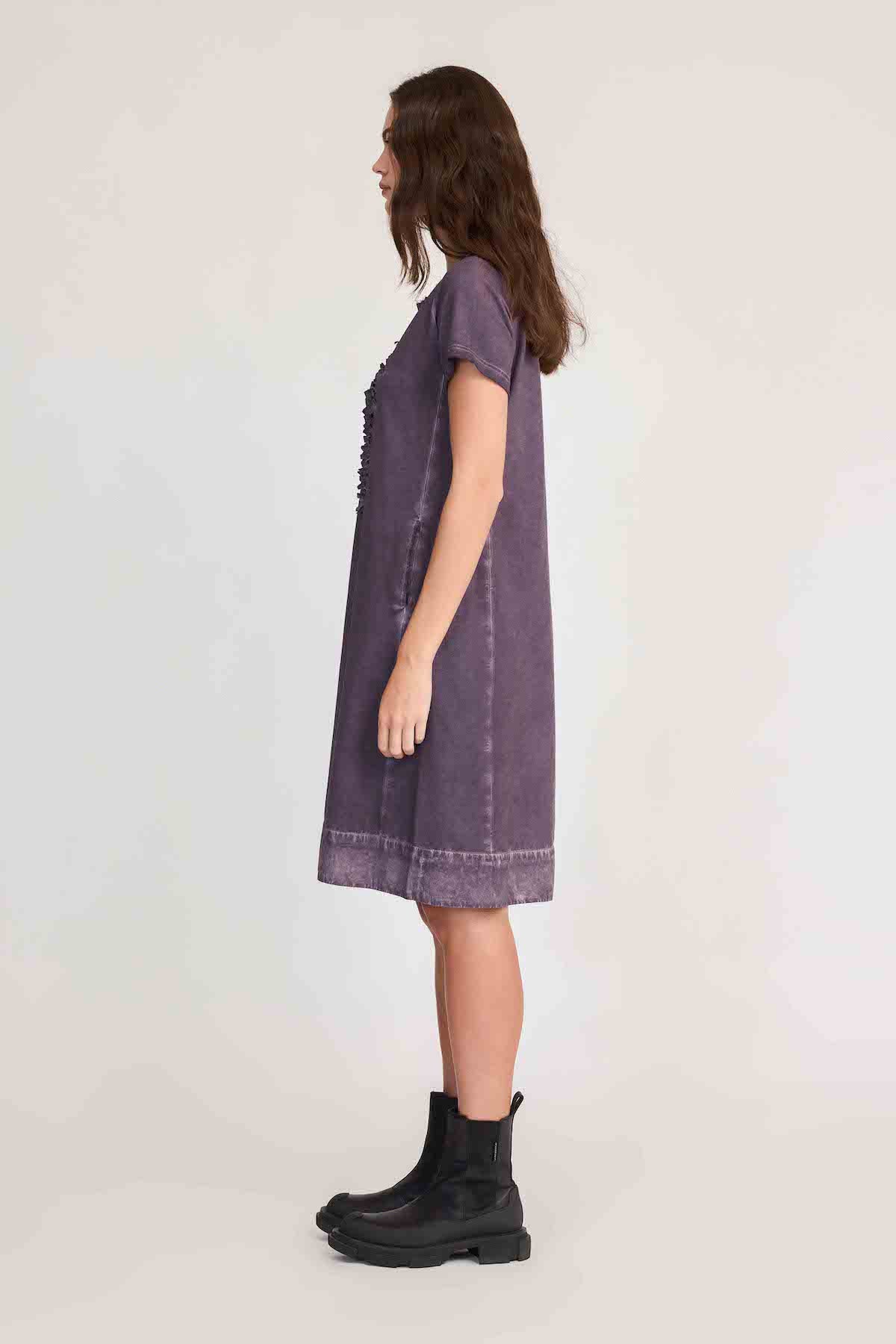 Taylor Strand T-Shirt Dress - Diffused Moonscape