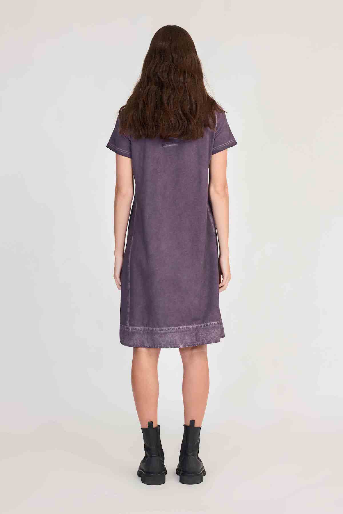 Taylor Strand T-Shirt Dress - Diffused Moonscape