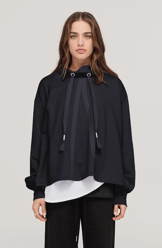 Taylor Divided Brink Sweater - Midnight