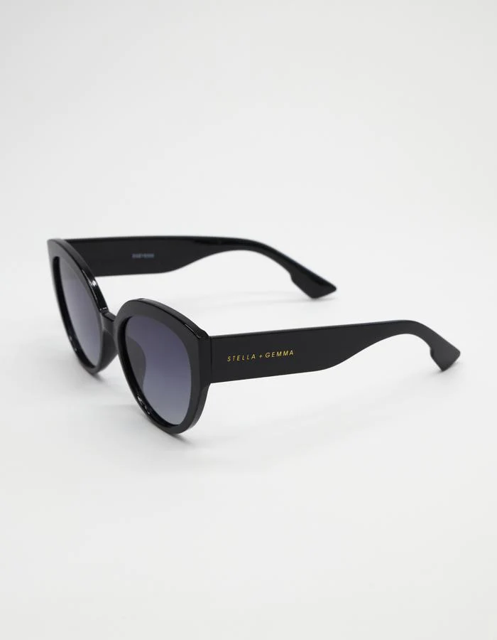 Stella + Gemma Marina Sunglasses - Black