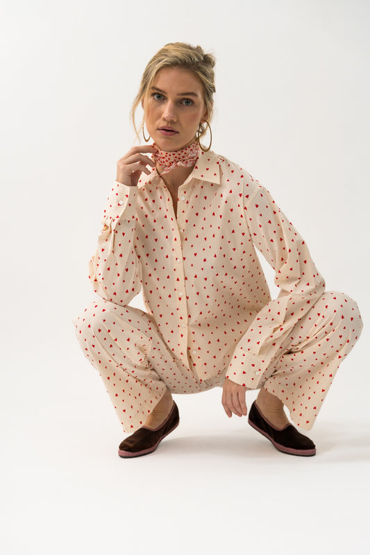 Lollys Laundry BleekerLL Shirt LS - Red