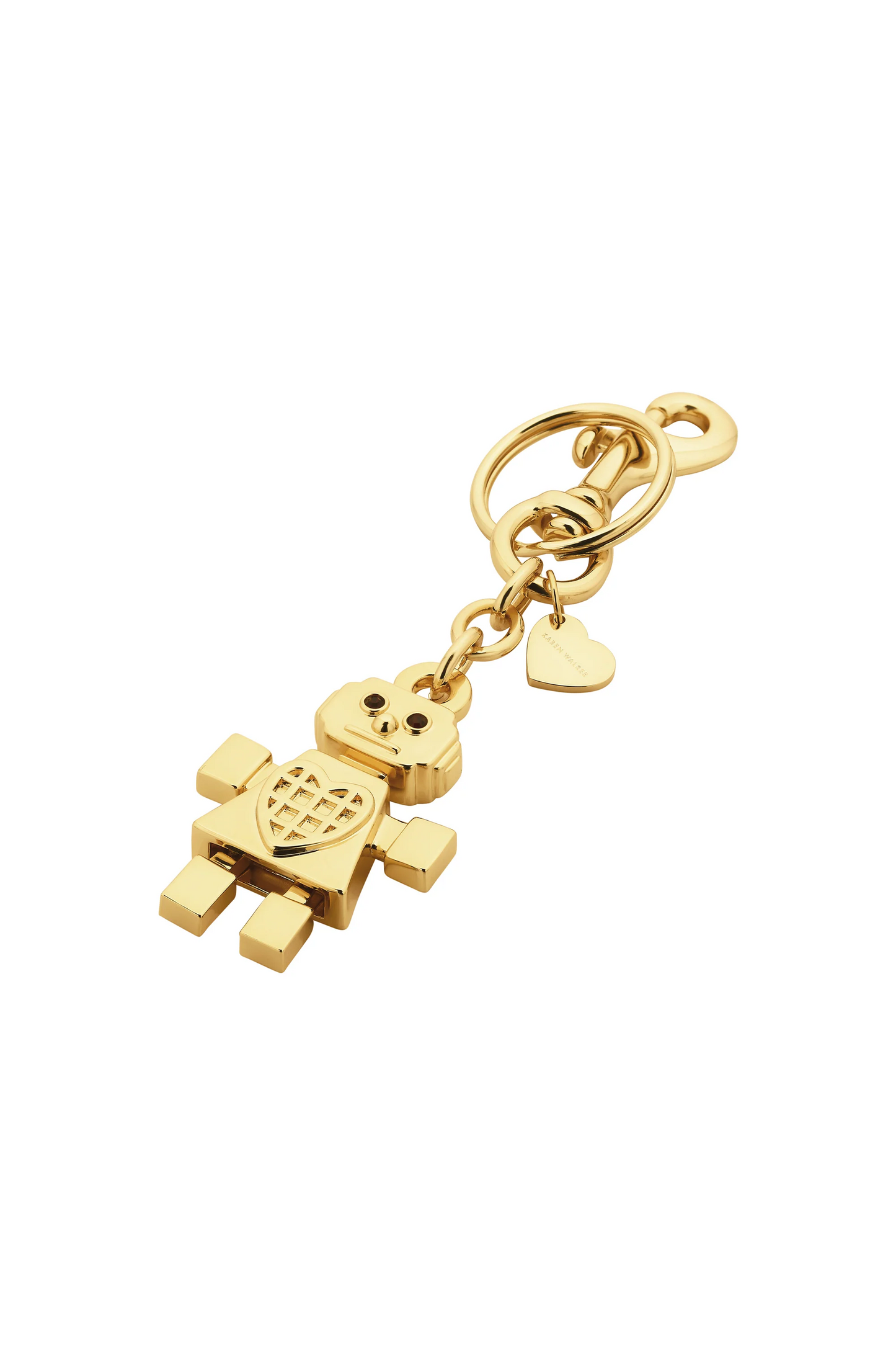 Karen Walker Robot Charm 13.5cm - Gold