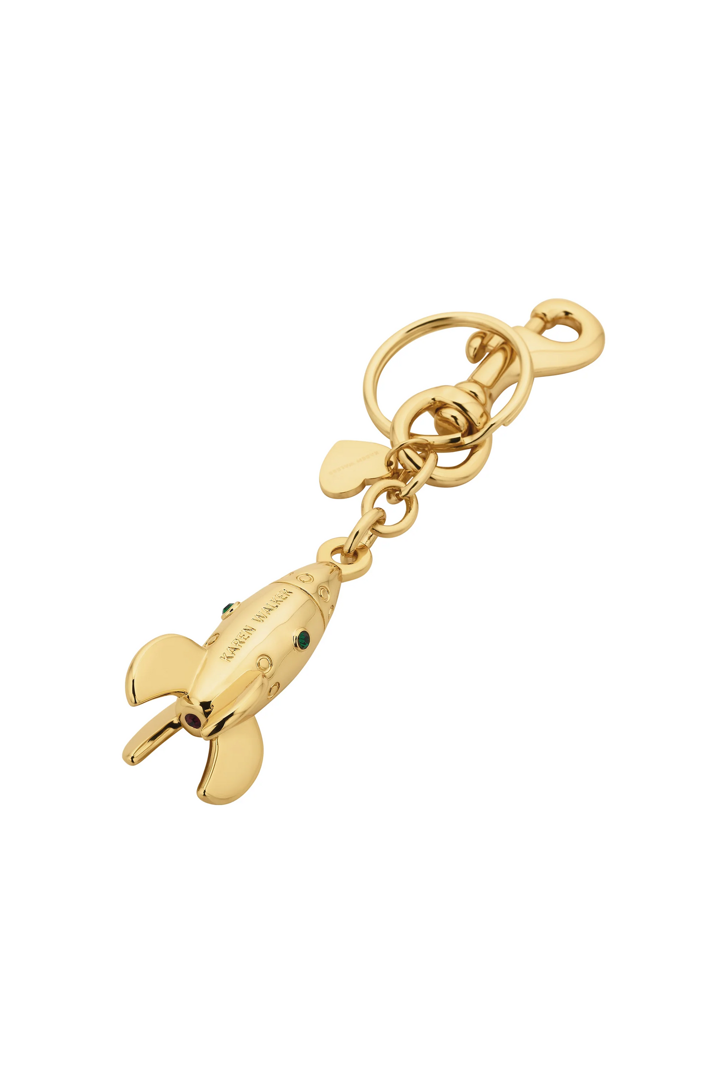 Karen Walker Rocket Charm 13.8cm - Gold