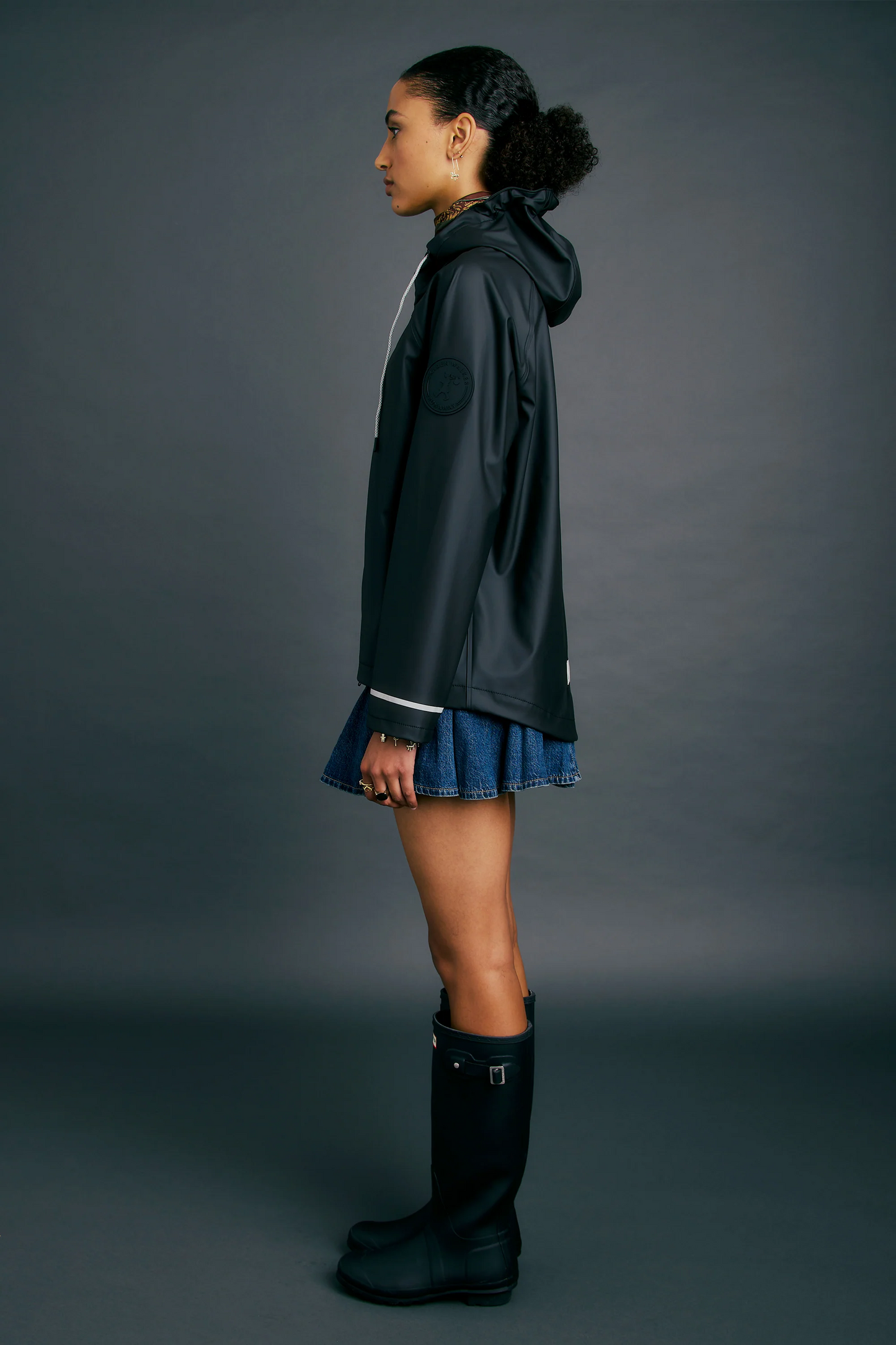 Karen Walker Traverse Rain Jacket - Black