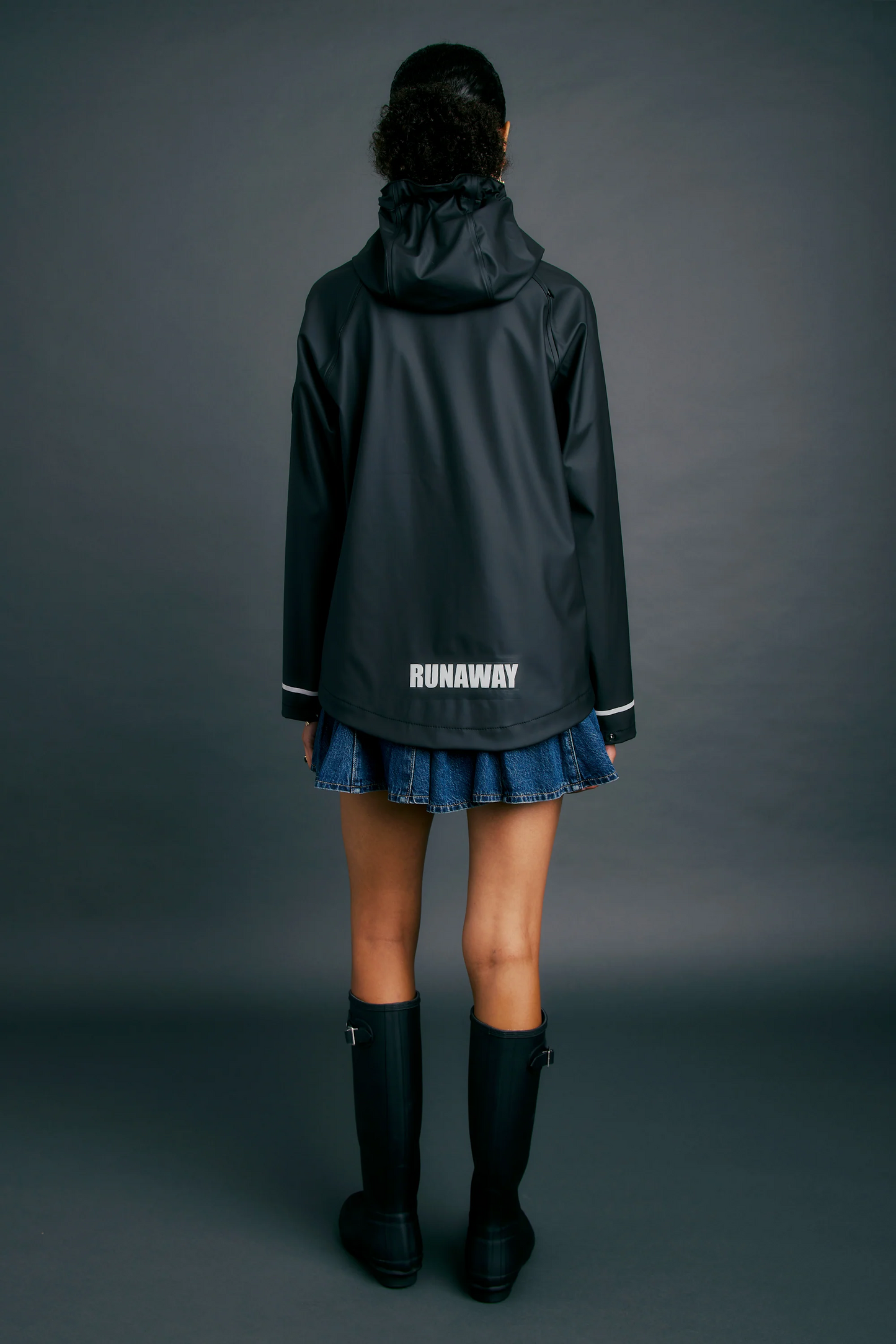 Karen Walker Traverse Rain Jacket - Black