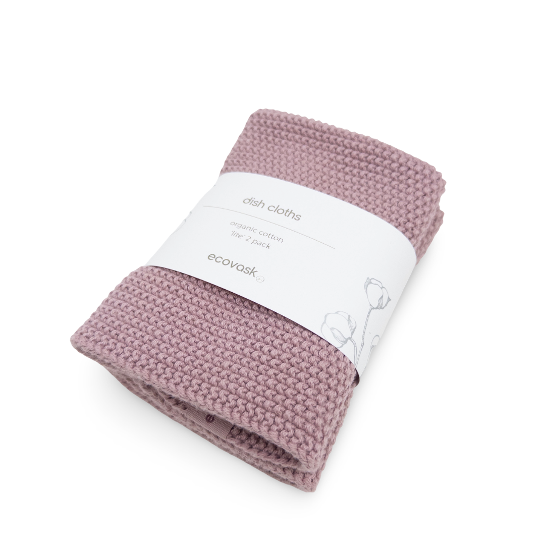 Ecovask Dishcloth Lite 2pk - Orchid