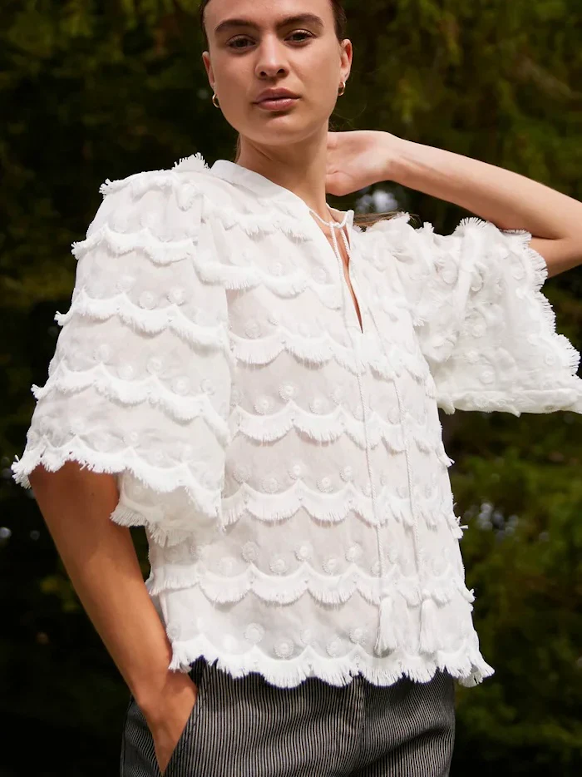 Rue De Femme Fiorella Blouse - Off White