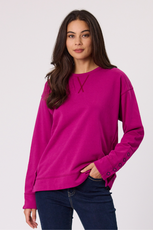 Design Nation Shelter Jumper - Berry