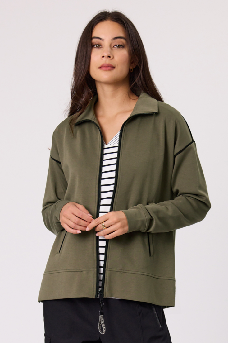 Design Nation Baseline Jacket - Khaki