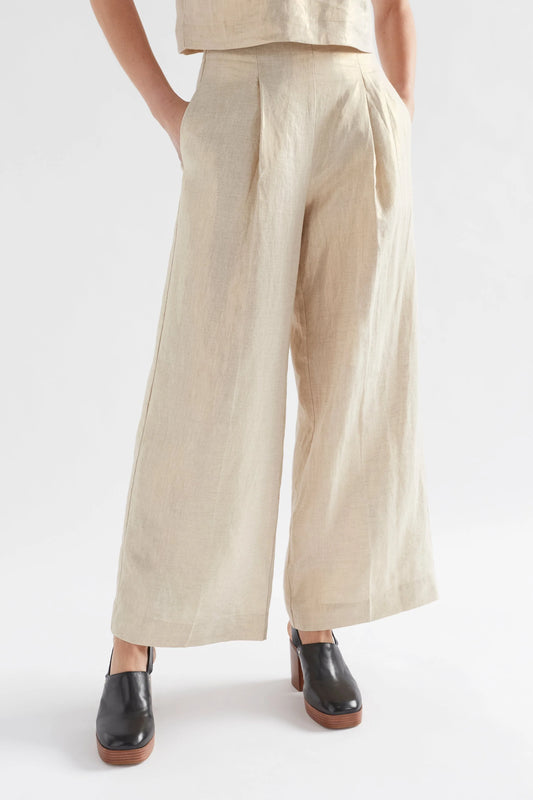 Elk Metalen Pant - Gold Linen