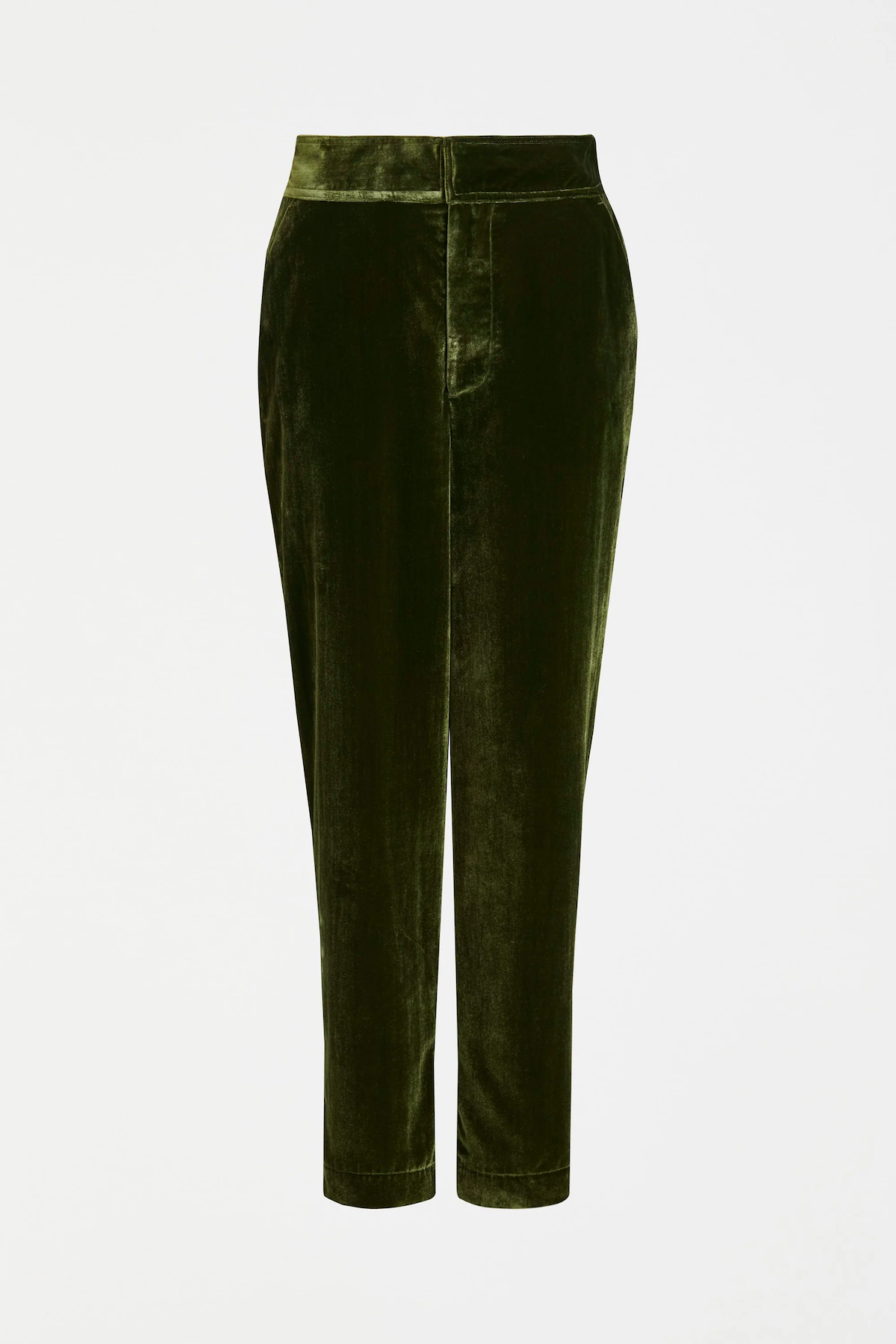 Elk Suuri Velvet Pant - Moss Green