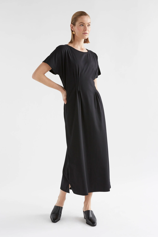 Elk Enda TShirt Dress - Black