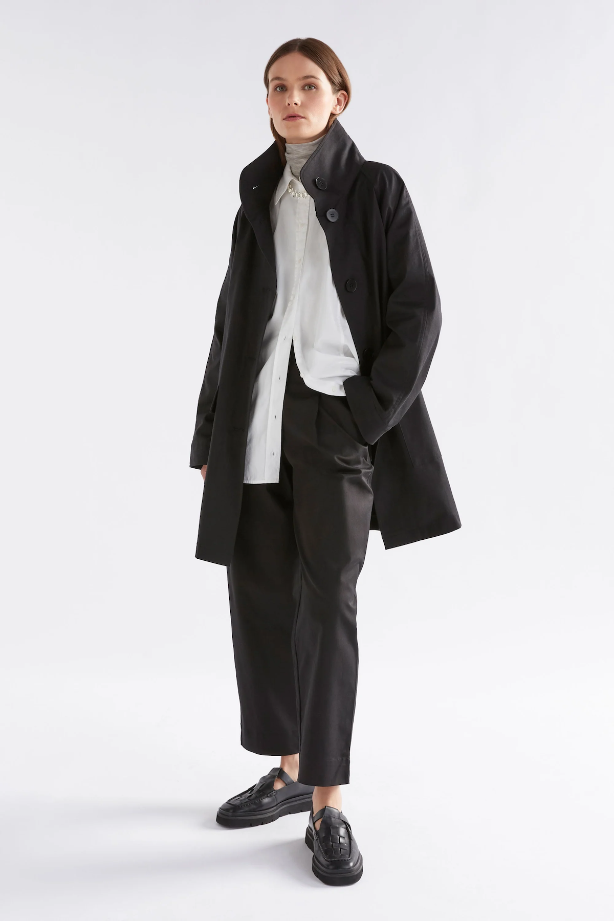 Elk Noorden Coat - Black