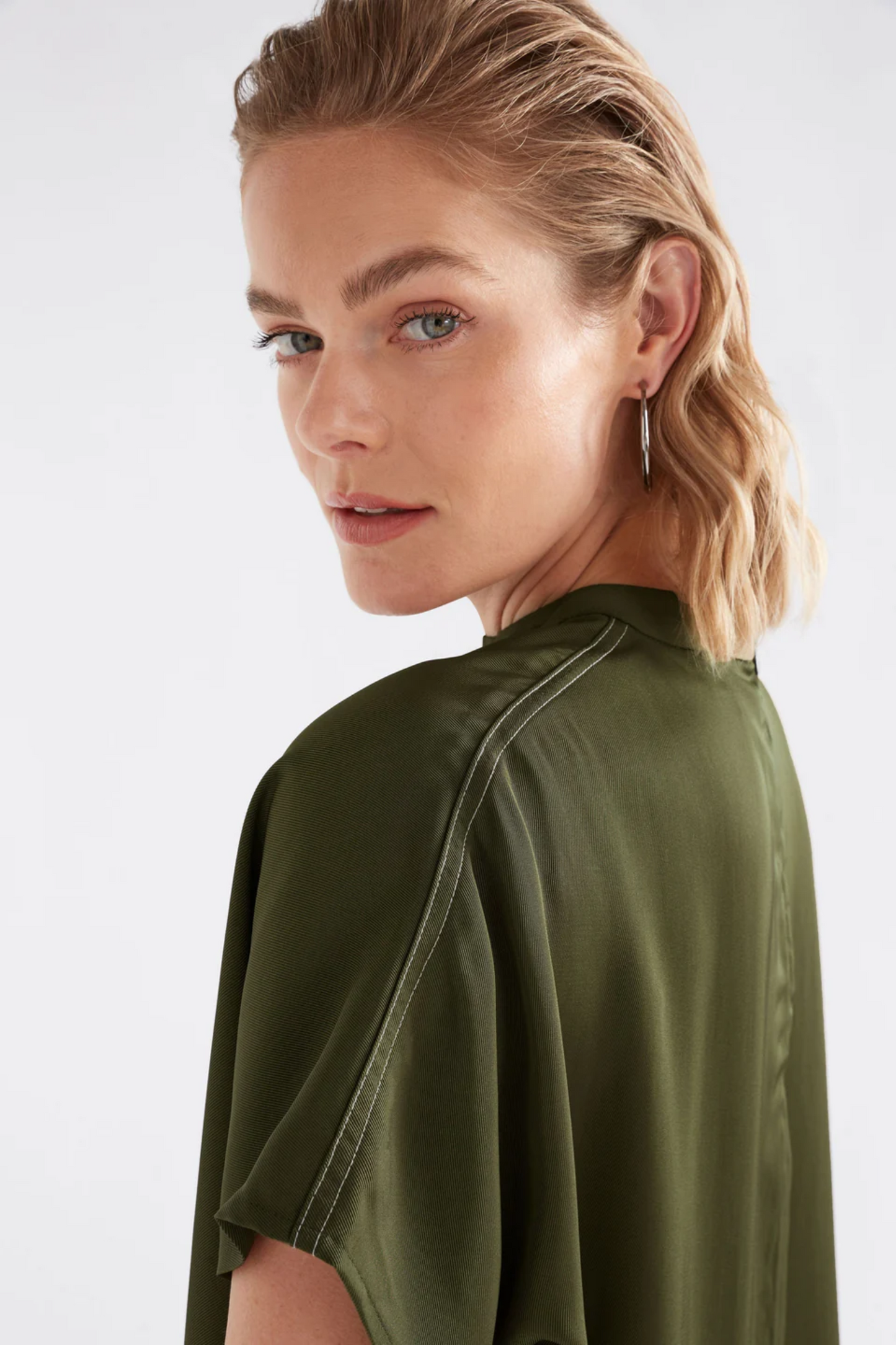 Elk Hullu Top - Bright Olive