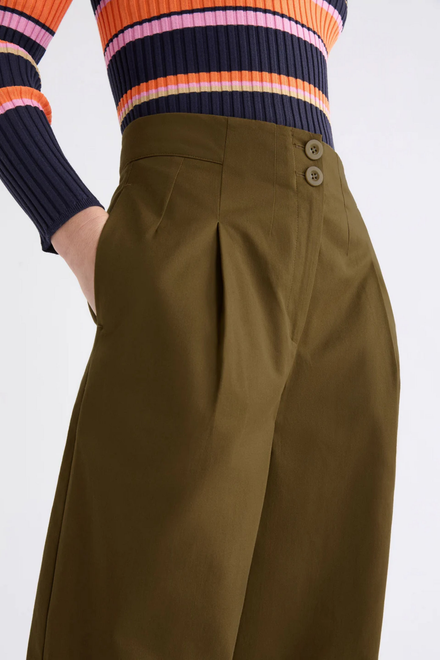 Elk Ellem Pant - Olive