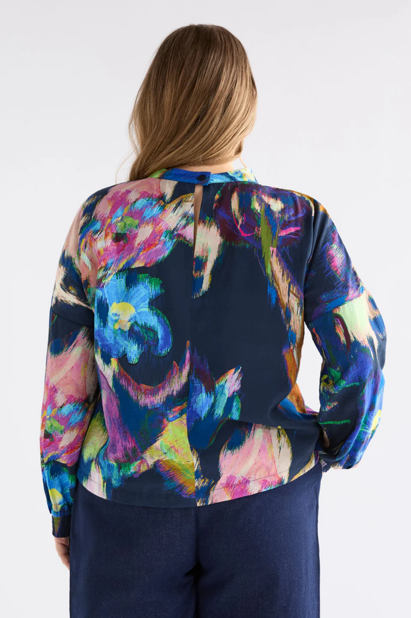 Elk Moda Turtle Neck Top - Vaara Print