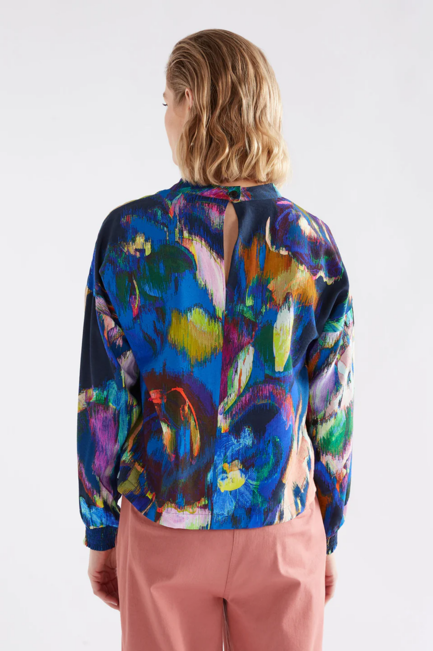 Elk Moda Turtle Neck Top - Vaara Print