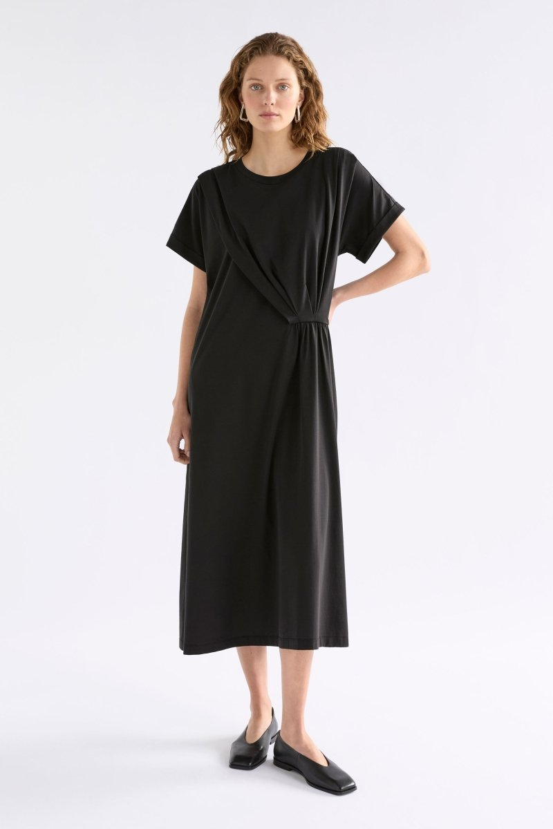 Elk Etienne TShirt Dress - Burnt Chocolate