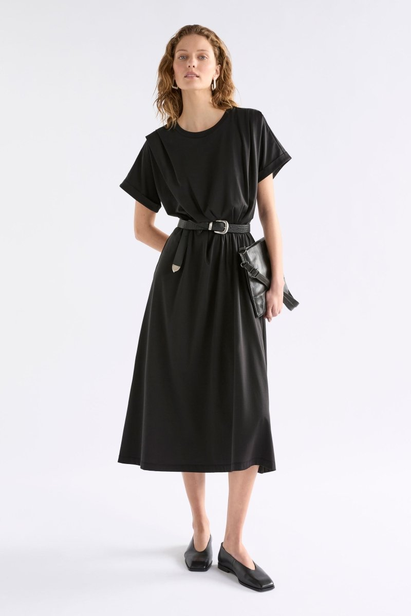 Elk Etienne TShirt Dress - Burnt Chocolate