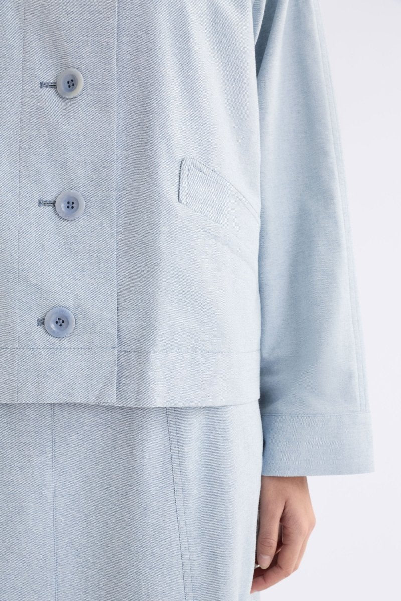 Elk Hanning Jacket - Light Wash