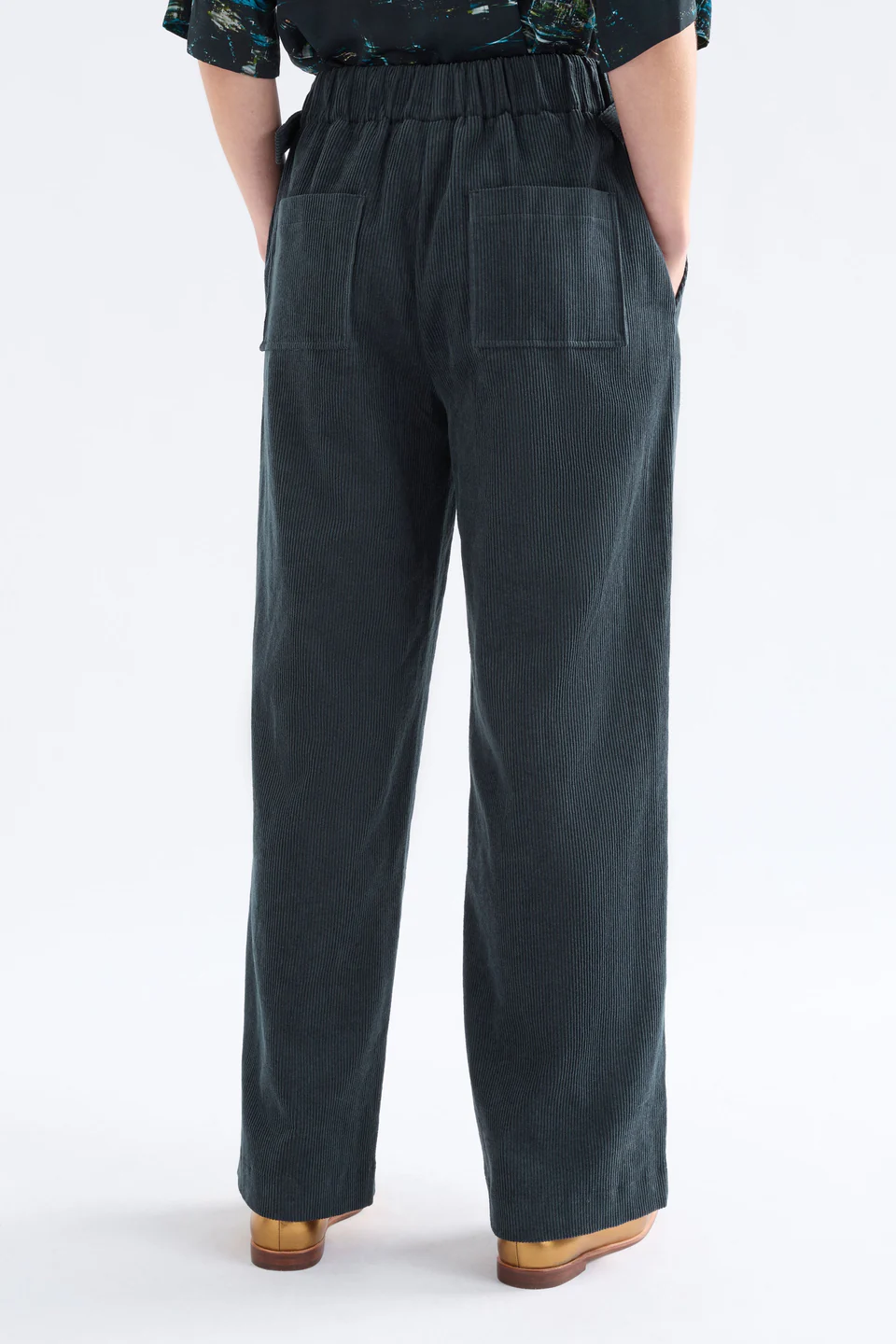 Elk Noemi Cord Pant - Carbon