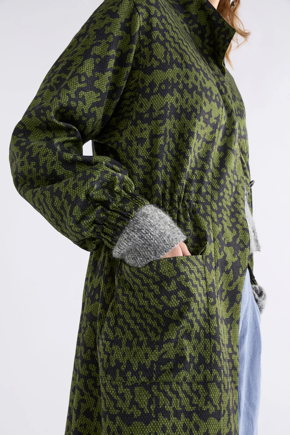 Elk Mitte Coat - Portus Print