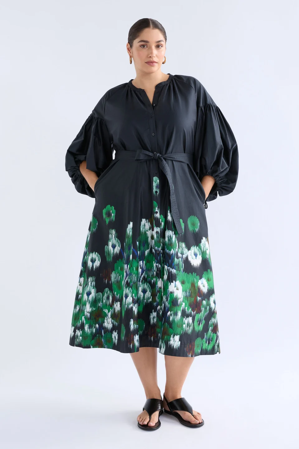 Elk Eller Dress - Arkte Print