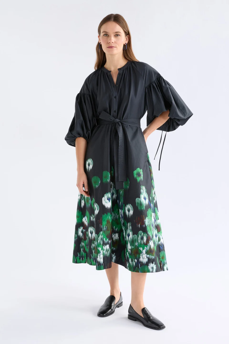Elk Eller Dress - Arkte Print