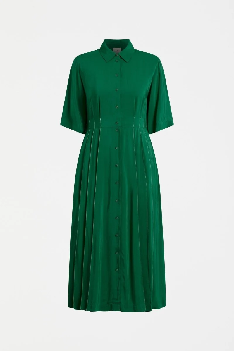 Elk Neues Shirt Dress - Leaf Green